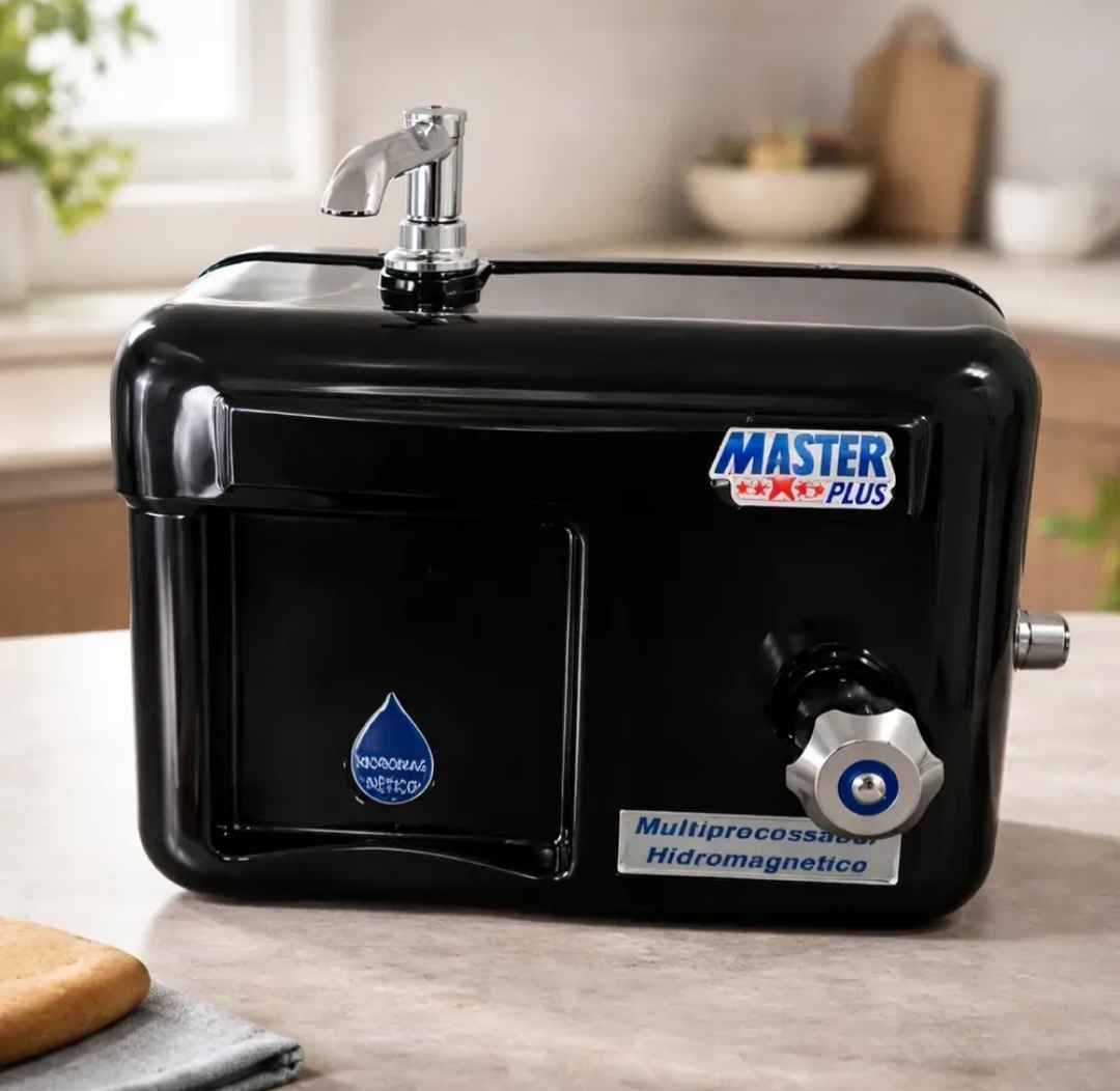 Purificador de água Master Plus preto